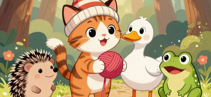 Весёлая сказка в стихах для малышей 3-5 лет