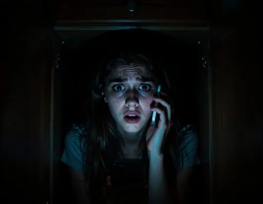 Читать ужастики на ночь Оно в шкафу