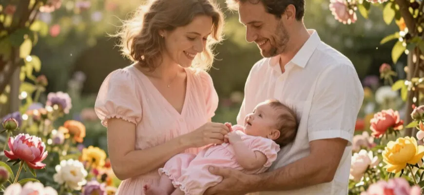 Лучик счастья» Сборник поздравлений с рождением девочки своими словами