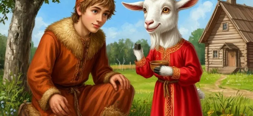 Сказка про Ивана‑дурака и козу Зойку