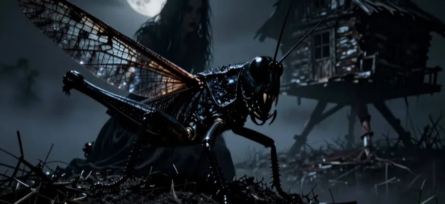 Саранча. Читать очень страшный рассказ на ночь