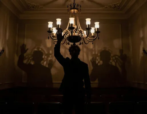 «Занавес тьмы» Читать страшный рассказ на ночь