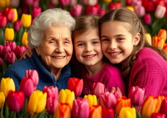 Стихи про Бабушку на 8 марта