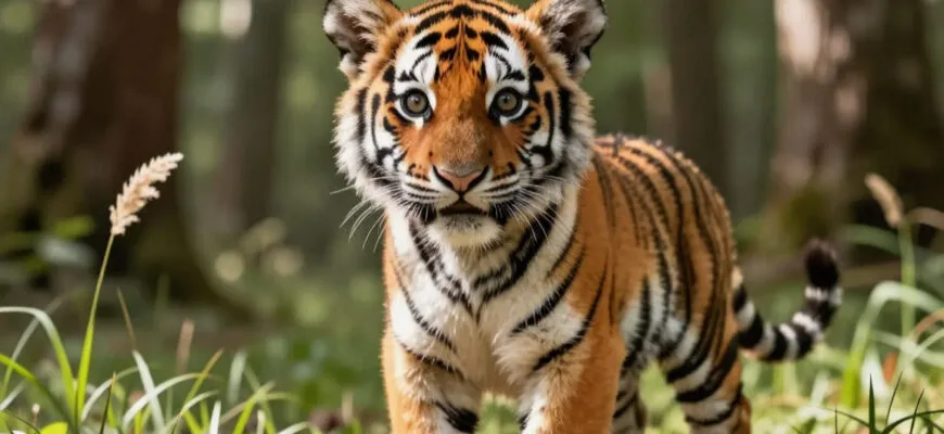 Сказка про маленького тигрёнка по имени Полосик Читать сборник историй малышам 3-4 лет