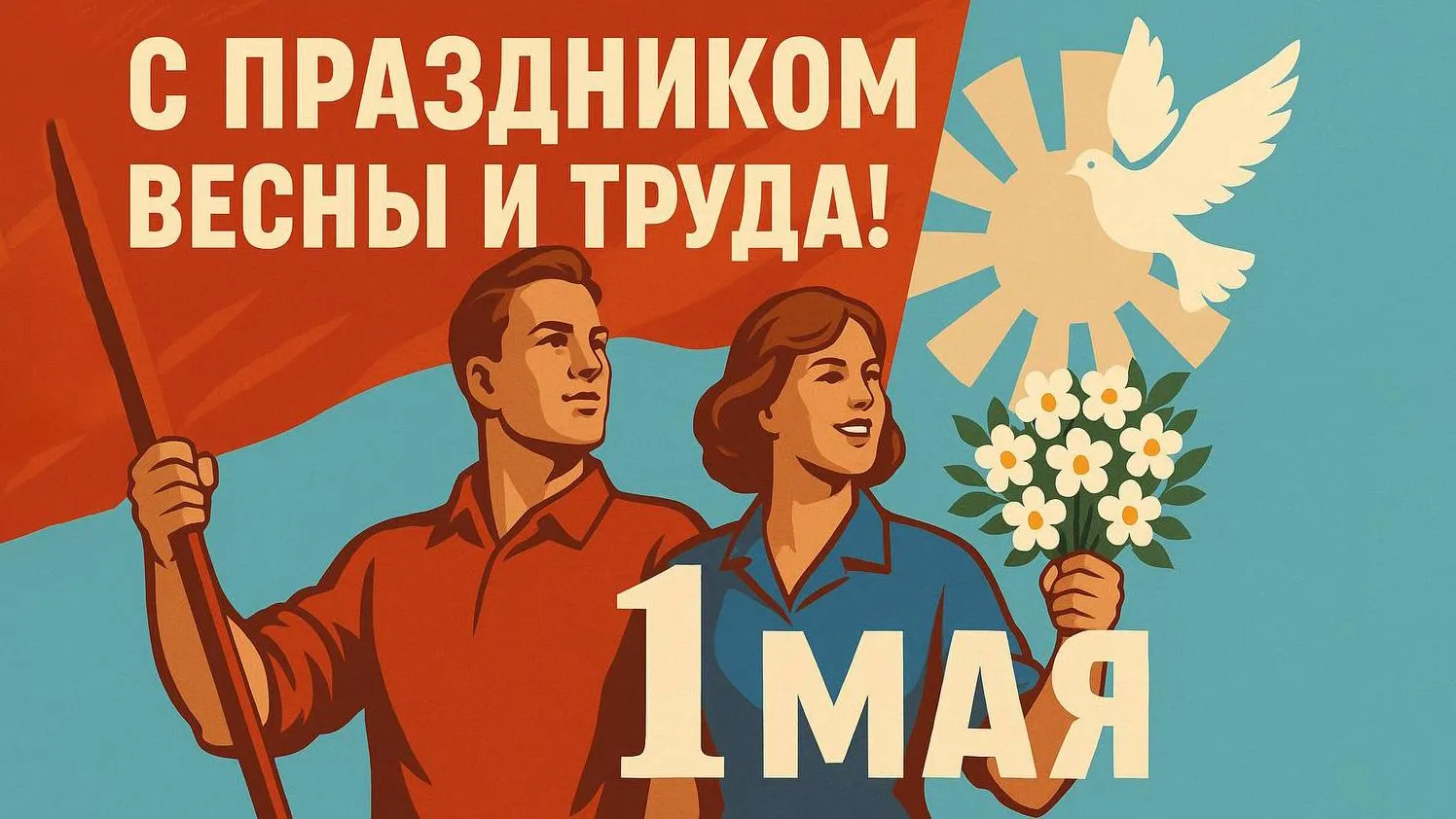 Праздник Весны и Труда: стихотворение