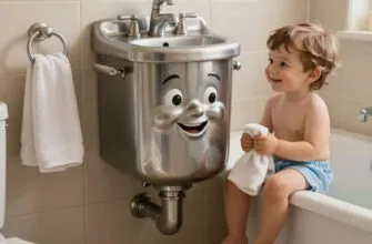 Читать Сказку в стихах «Мойдодыр и Андрюшка» для детей 3–4 лет