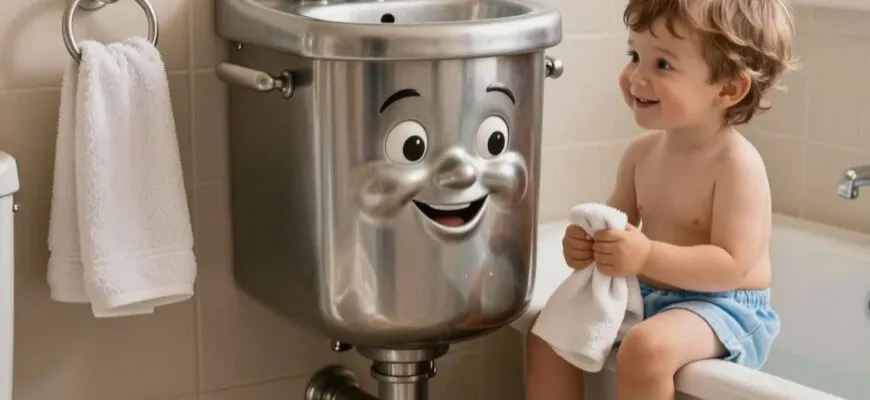 Читать Сказку в стихах «Мойдодыр и Андрюшка» для детей 3–4 лет