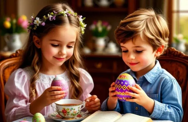 Пасха христова 3 стихотворения для детей 5–7 лет