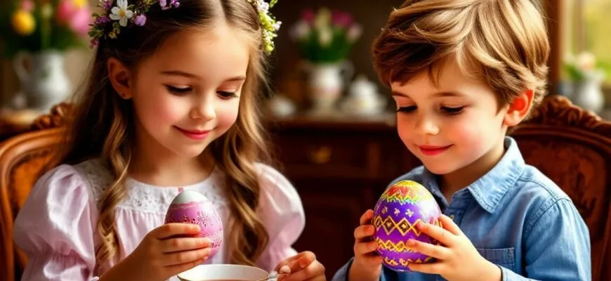 Пасха христова 3 стихотворения для детей 5–7 лет