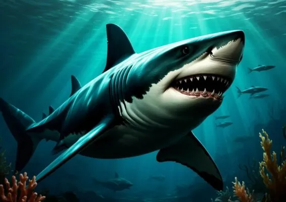 «Акула» Читать страшную историю про море на ночь (16+)