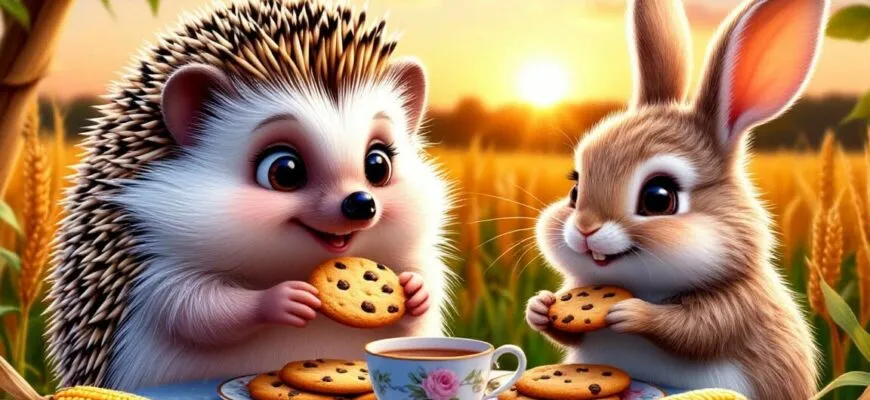 Сказка про дружбу зайчика и ёжика Читать детям 4-5 лет на ночь