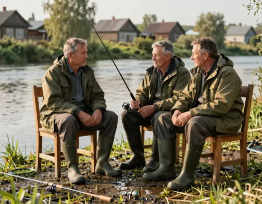 Смешная история про рыбалку Читать "Три веселых друга"