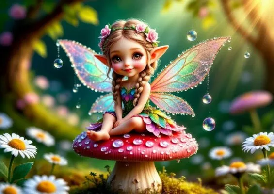 Сказка про эльфийскую принцессу Лейну Читать для детей 5 лет