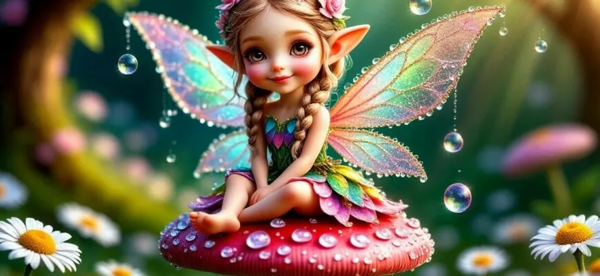 Сказка про эльфийскую принцессу Лейну Читать для детей 5 лет