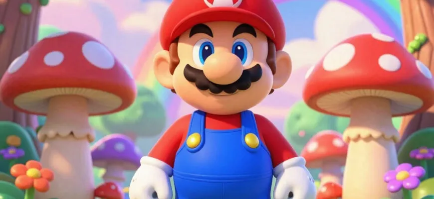 Новая сказка про "Марио и волшебные приключения в России" Читать для детей 5–6 лет