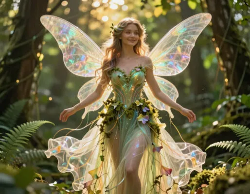 Красивая сказка в стихах «Добрая фея лесного царства» Для детей детских садов и младших классов