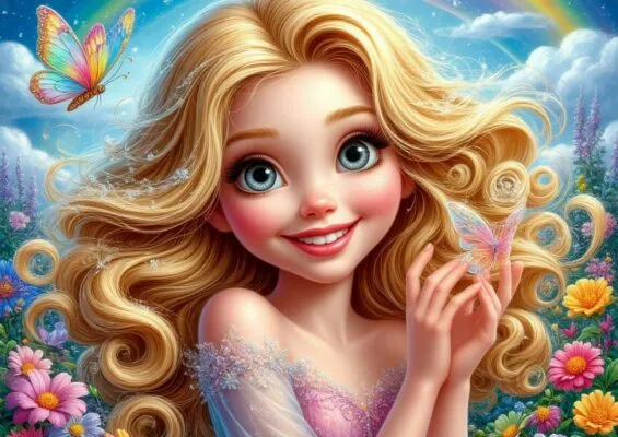 Сказка о Златовласке и волшебных бабочках Читать девочкам 9-10 лет