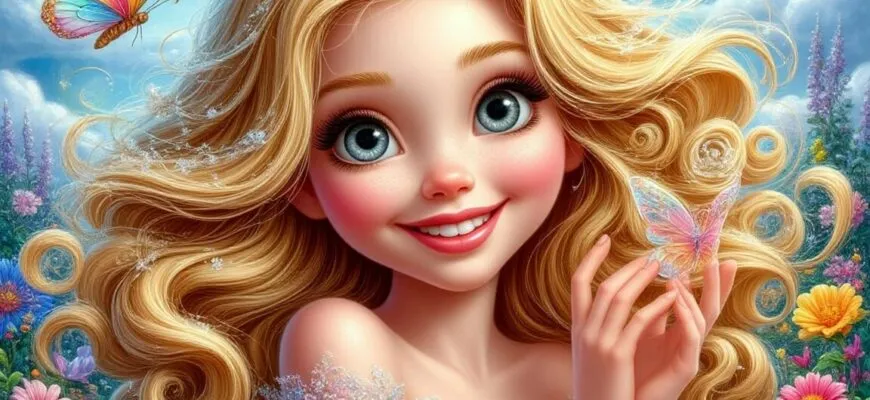 Сказка о Златовласке и волшебных бабочках Читать девочкам 9-10 лет