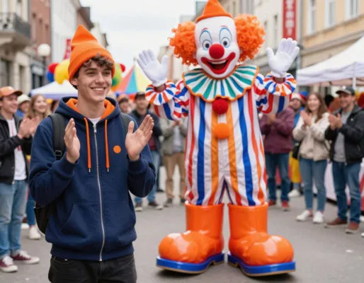 Смешные рассказы читать всей семьей «Оранжевый носок и клоун Борис»