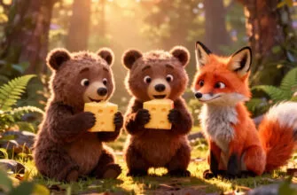 Венгерская народная сказка «Два жадных медвежонка» Читать для детей 4–5 лет