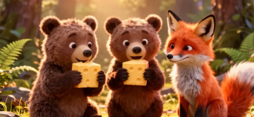 Венгерская народная сказка «Два жадных медвежонка» Читать для детей 4–5 лет