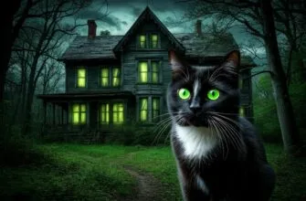 Чёрно-белая кошка Очень страшная история из жизни Читать 18+