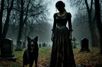 Читать страшную историю про деревню "Черный пес бабы Груни"