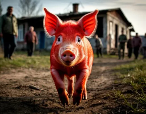 Красный поросёнок Читать ужасы на ночь 16+