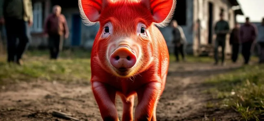 Красный поросёнок Читать ужасы на ночь 16+