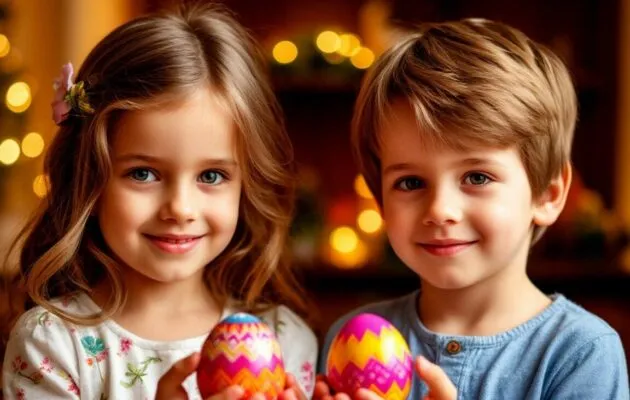 Новые стихи на Пасху для детей 5 лет