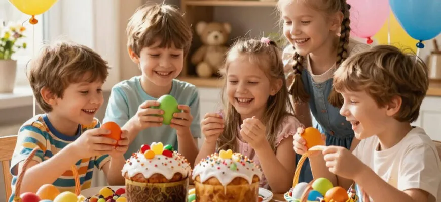 Стихи на пасху для детей