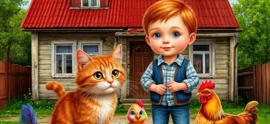 Волшебная сказка про Вовку и его друзей Деревенские приключения