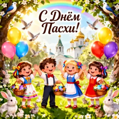 Пасхальные поздравления