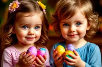 20 коротких и простых стихов на Пасху для детей 2–3 лет