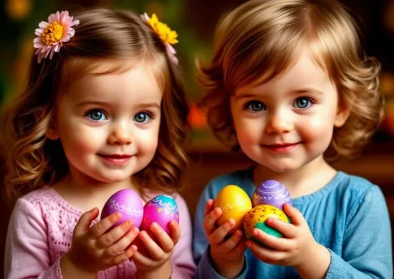 20 коротких и простых стихов на Пасху для детей 2–3 лет