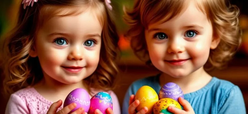 20 коротких и простых стихов на Пасху для детей 2–3 лет