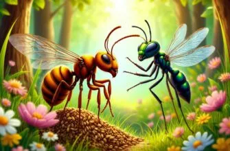 Басня‑сказка «Муравей и Стрекоза»