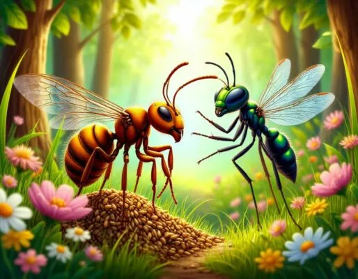 Басня‑сказка «Муравей и Стрекоза»