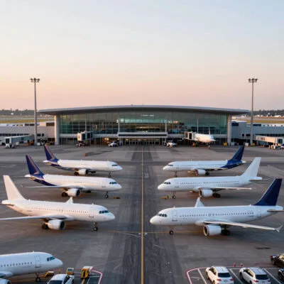 Читать смешной анекдот про аэропорт