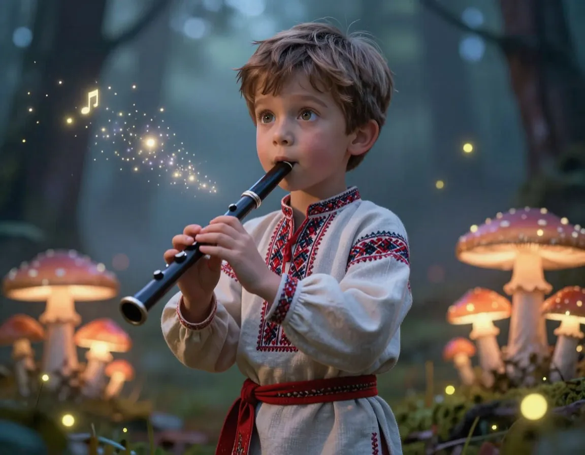 Белорусские сказки Музыка-чародейник