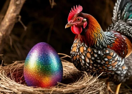 Сказка «Курочка Ряба и радужное чудо»