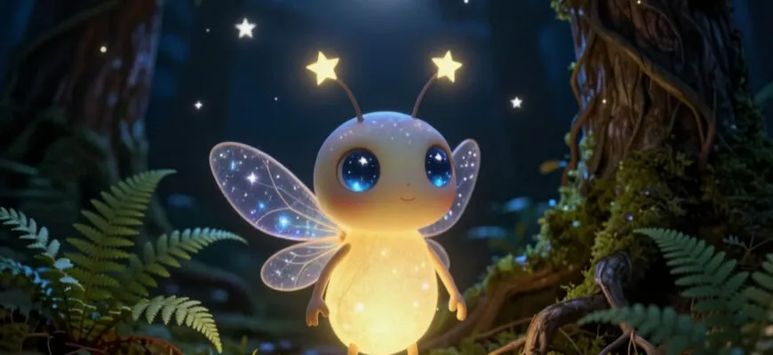 Добрая сказка Волшебный лес и светлячок Тимка