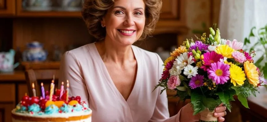 Сборник из 10 стихотворений для поздравления мамы с днём рождения