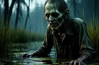Читать страшилки на ночь Смертельное болото и дедушка-карлик