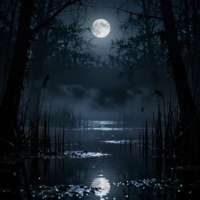 Читать страшную историю про болото Трясина 1985 года