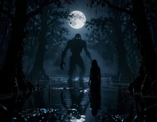 Читать страшный рассказ на ночь Свет над трясиной