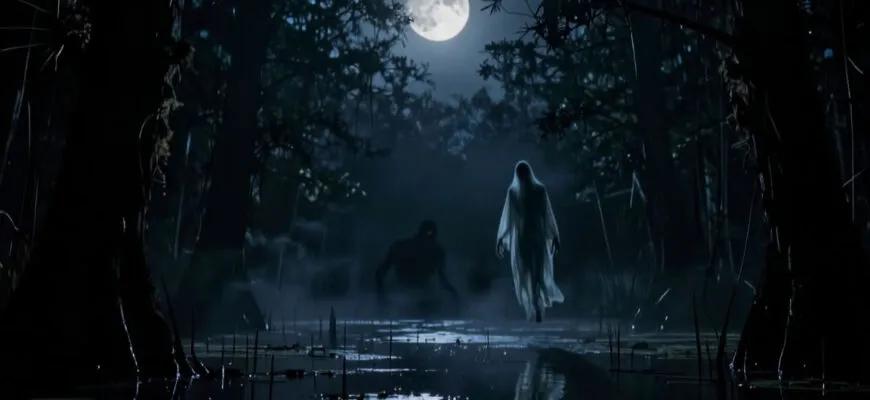 Читать страшную историю Голубой свет болота 1995 года