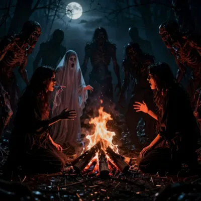 30 страшных историй «Тени Америки. Истории, которые шептались у костра»