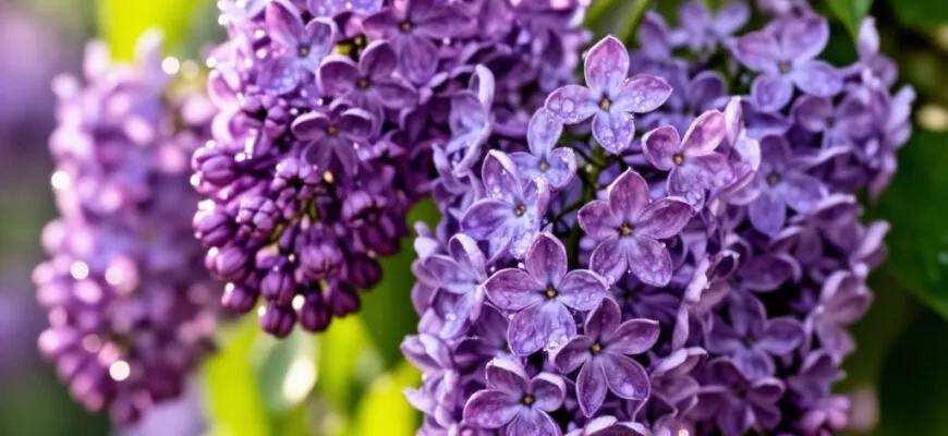 Нежное стихотворение про сирень