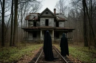 Заброшенный дом у железной дороги/ Читать страшную историю про лес